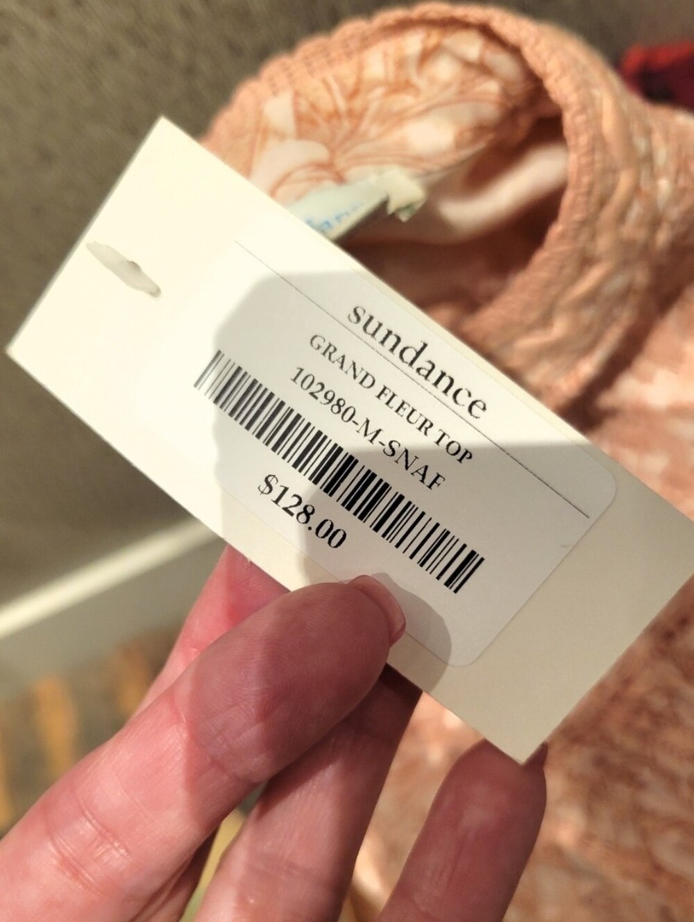 Sundance Grand Fleur Sienna Floral Puff Sleeve Top - Picture 14 of 14